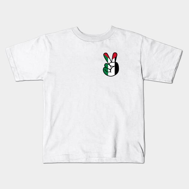 Free Palestine Kids T-Shirt by Daytone